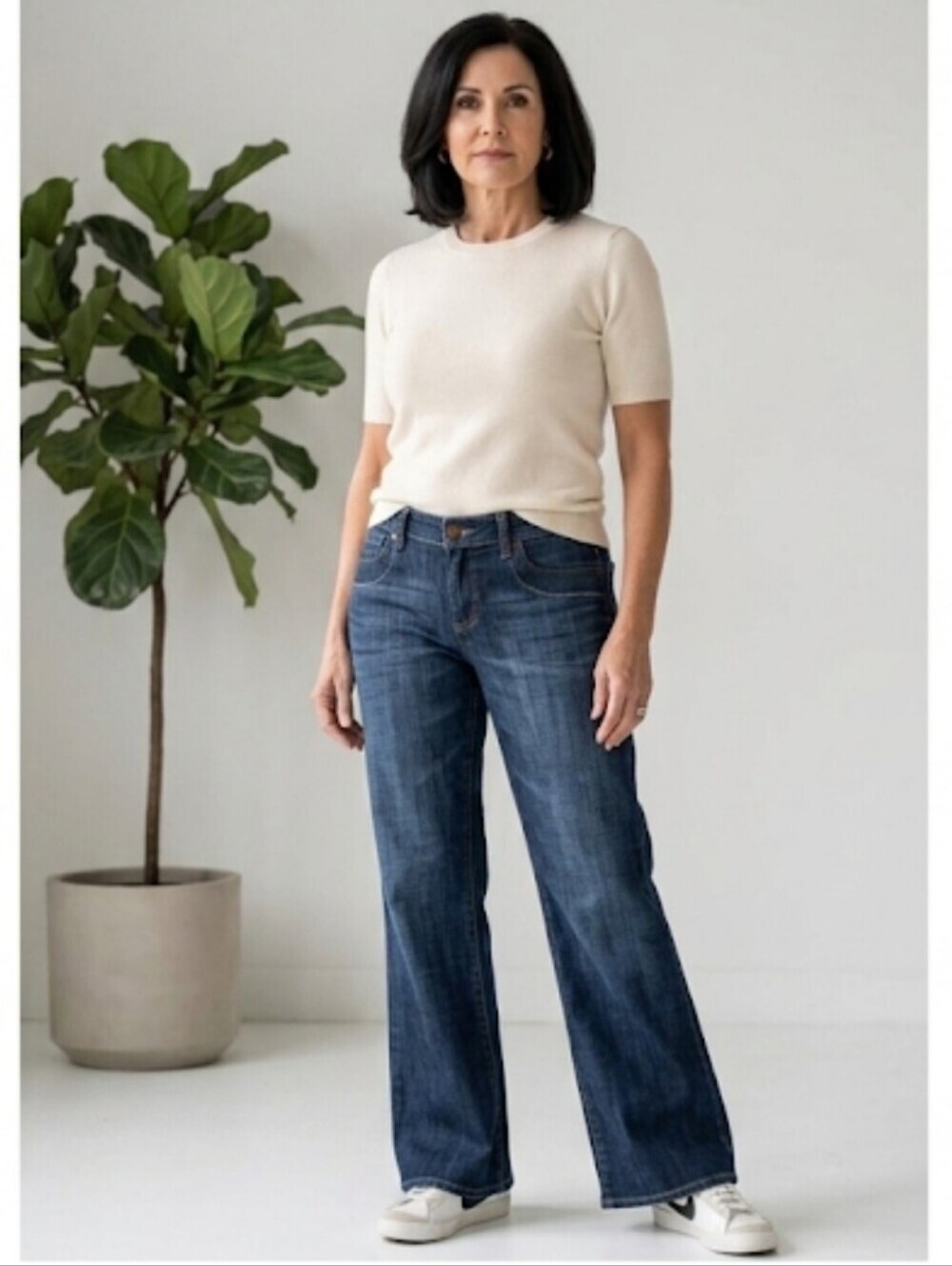 Arden B Women's Wide-Leg Jeans (Size 31)